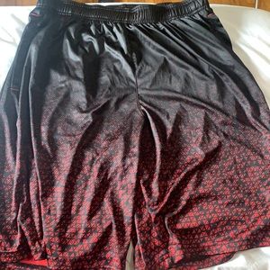 Red/Black men’s champion shorts